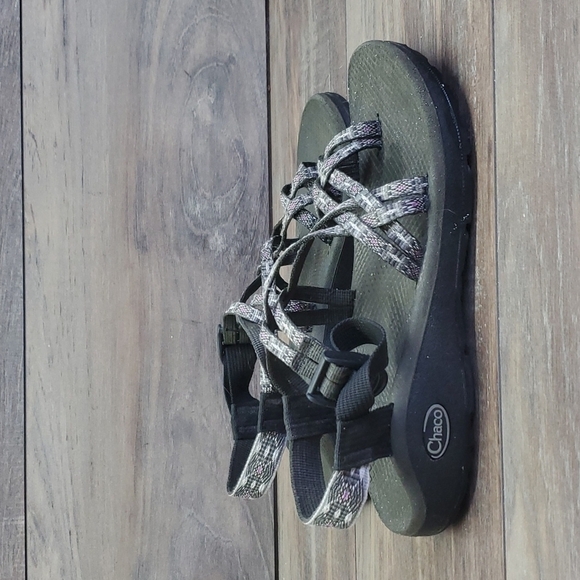 Chaco Z Cloud X2 Womens Athletic Hiking Outdoor Loop Toe Sandals sz 8 - Picture 2 of 12